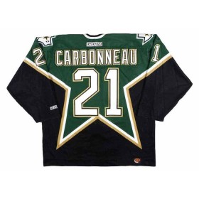 Dallas Stars Dresy GUY CARBONNEAU 12 CCM Throwback Authentic - Pánské